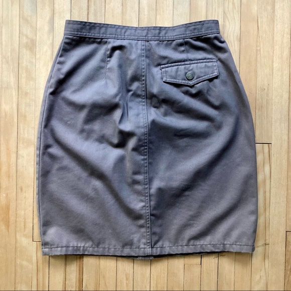 Midi Button Skirt - Picture 2 of 3